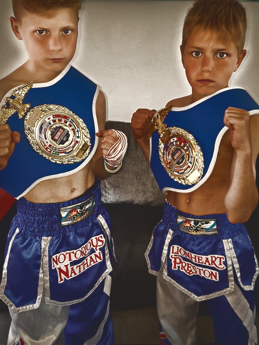 Kickboxing Championship Belts